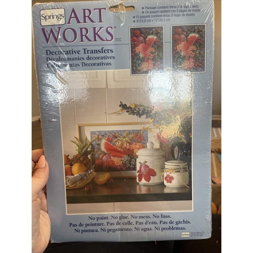 Springs Art Works Decorative Transfers Fruit Salad #76686, New